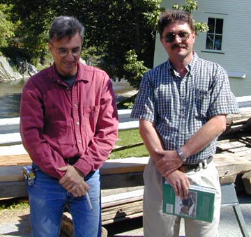 Jan Lewandoski and Phil Covelli<br>Photo by Joe Nelson<br>July 5, 2000