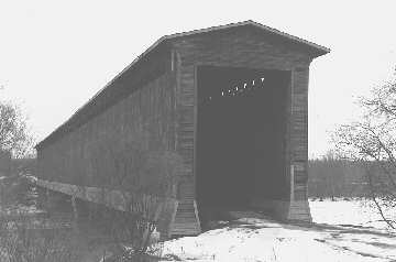 Swanton Railroad Bridge Photo by Tom Hildreth February 21, 1983