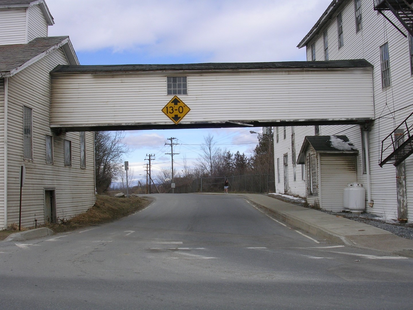 Industrial Bridge Walkway - Vergennes Photo by Milt Cannan