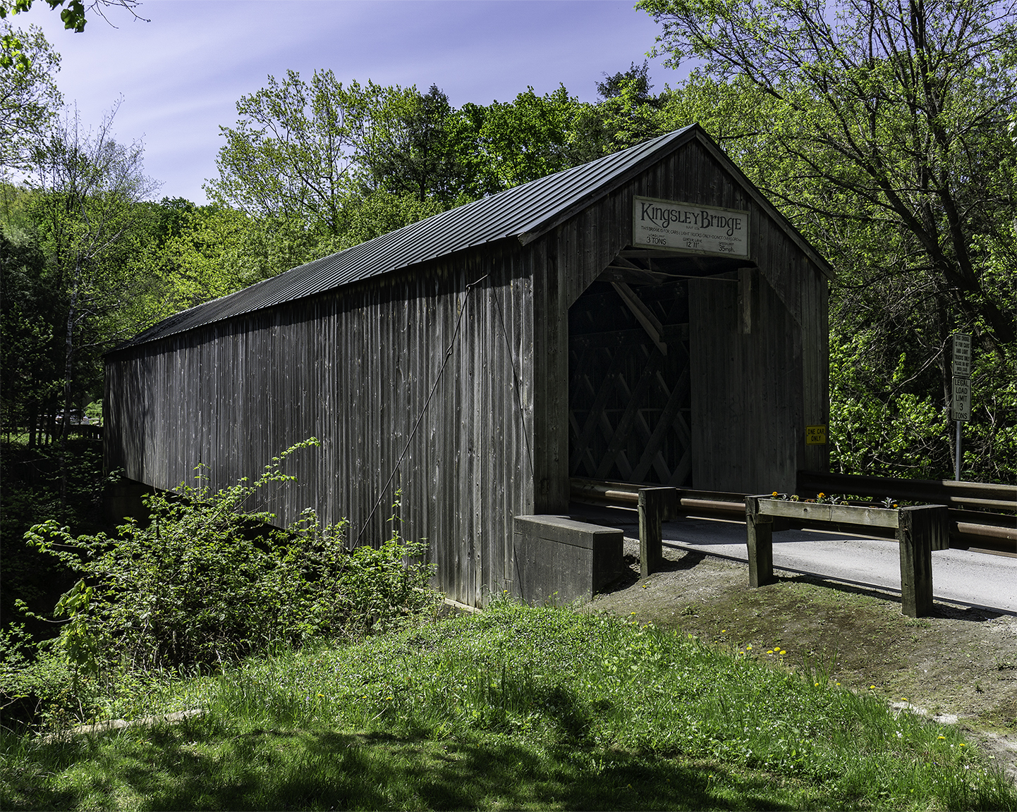 Kingsley Covered Bridge Photo by Peter Cosgrove