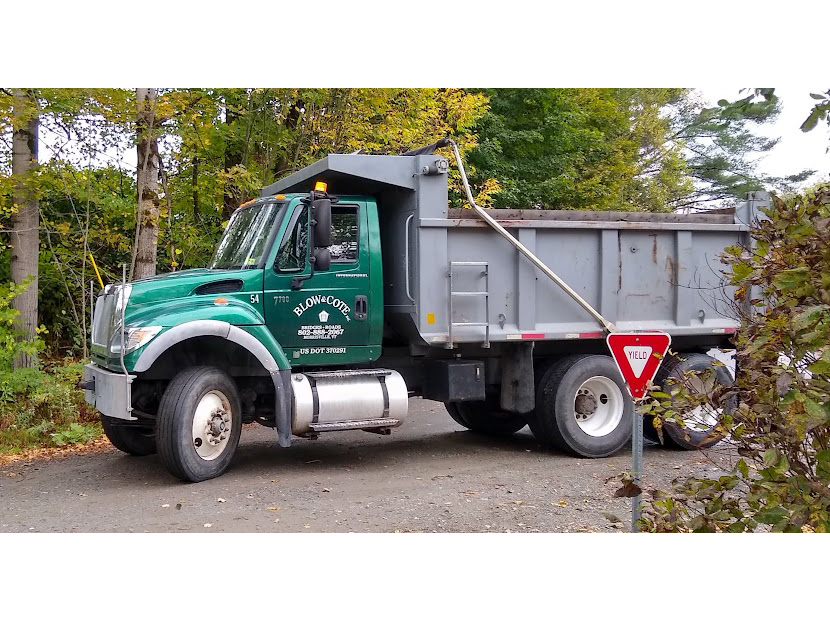 Cambridge Junction Covered Bridge Blow and Cote truck photo by Marcel and Jeanne Beaudry