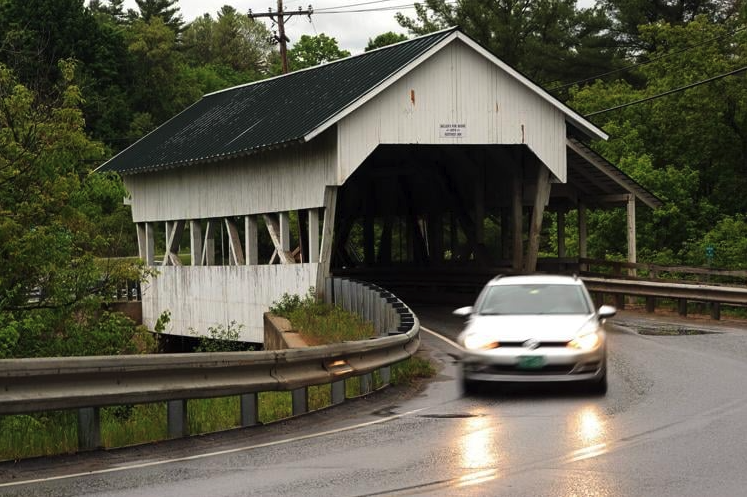 Miller's Run Bridge, Lyndonville, Vt #filephoto