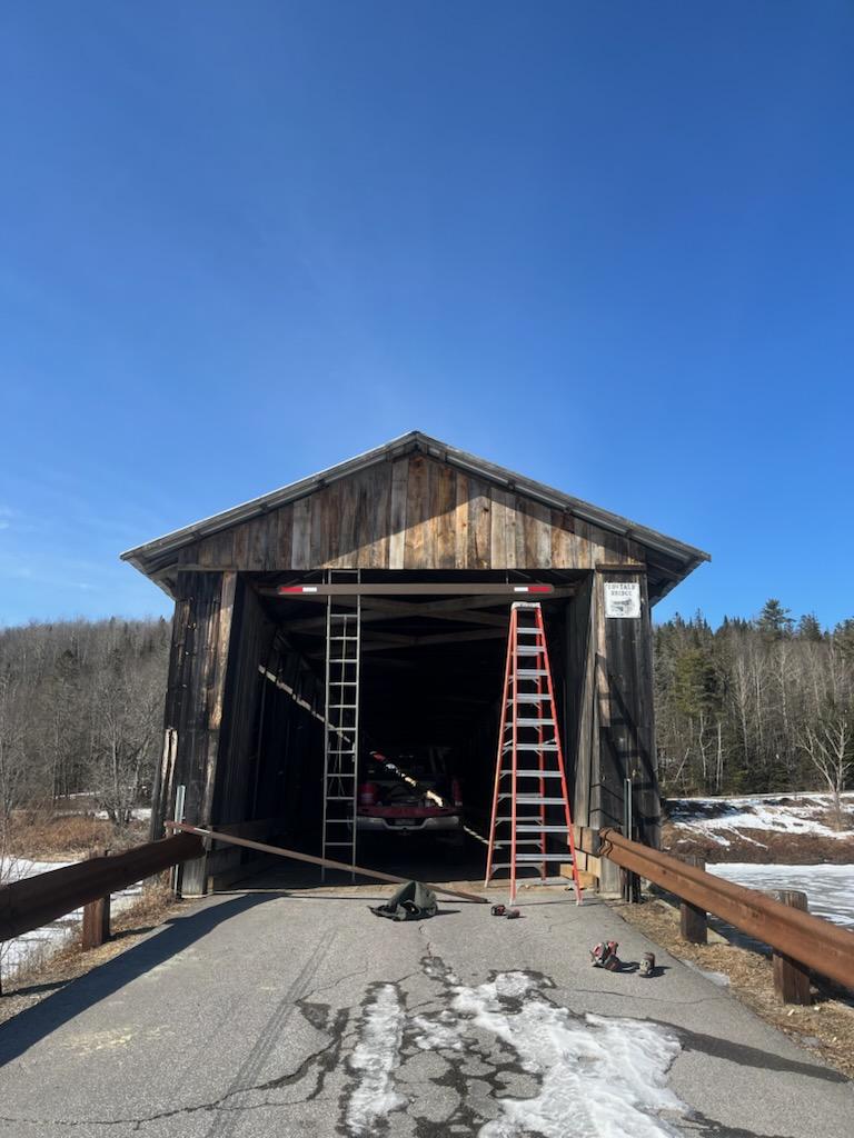 Mount Orne Covered Bridge reopened