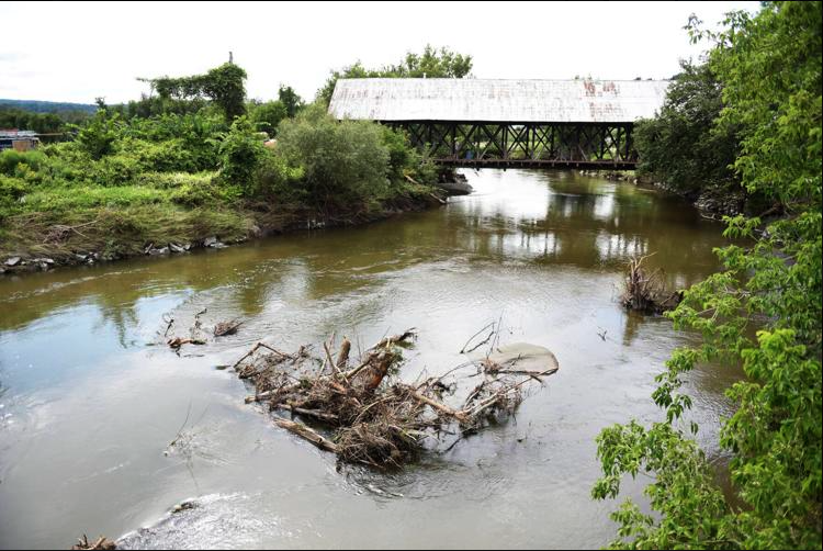 Sanborn Covered Bridge photo by Paul Hayes