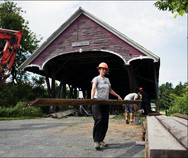 Sanborn Covered Bridge file photo