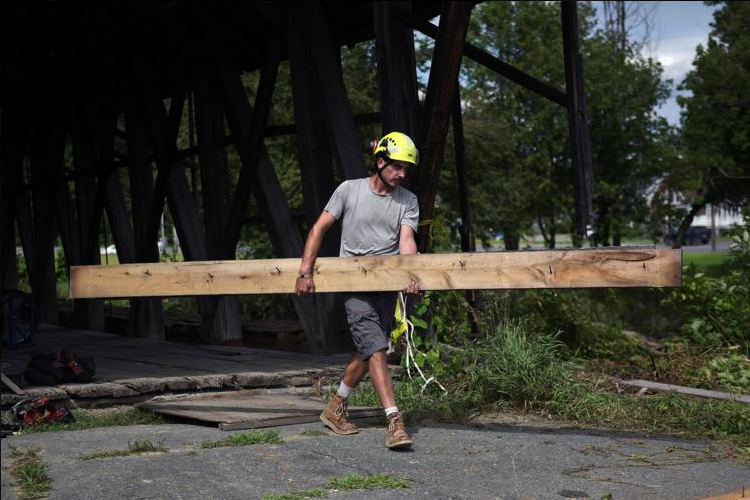 Sanborn Covered Bridge file photo