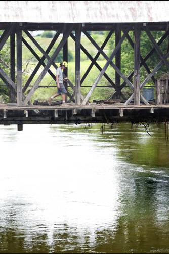 Sanborn Covered Bridge photo by Paul Hayes