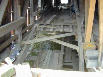 Pulp Mill Bridge Repairs Photo by Joe Nelson