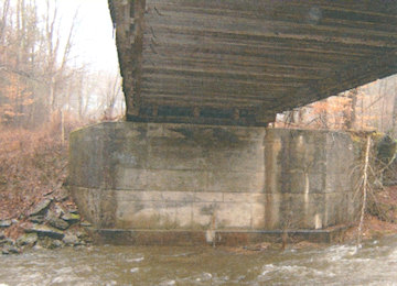 Hutchins Covered Bridge East Abutment