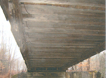 Hutchins Covered Bridge Floor Framing
