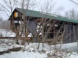 Poland Covered Bridge Feb. 27, 2001