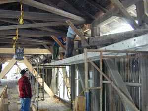 Poland Covered Bridge Feb. 27, 2001