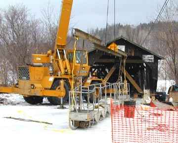 Poland Covered Bridge Feb. 27, 2001