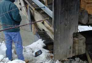 Poland Covered Bridge March 14, 2001