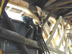 Poland Covered Bridge March 28, 2001