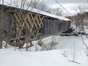 Poland Covered Bridge March 28, 2001