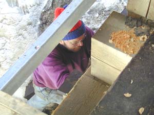 Poland Covered Bridge March 31, 2001