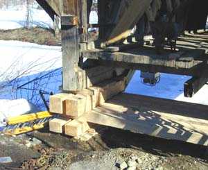 Poland Covered Bridge April 5, 2001