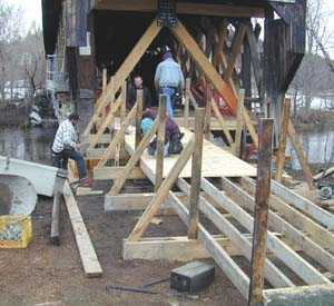 Poland Covered Bridge April 13, 2001