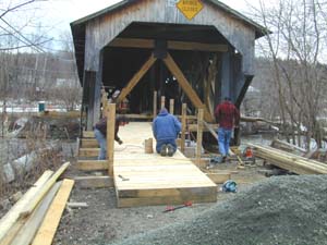 Poland Covered Bridge April 13, 2001