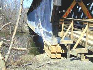 Poland Covered Bridge April 20, 2001