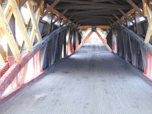 Poland Covered Bridge April 20, 2001