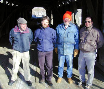 Poland Covered Bridge Feb. 12, 2001