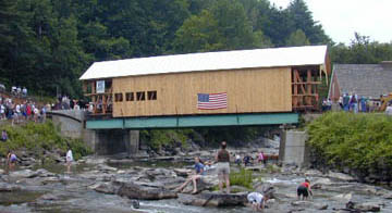 Mill Covered Bridge July 3, 2000