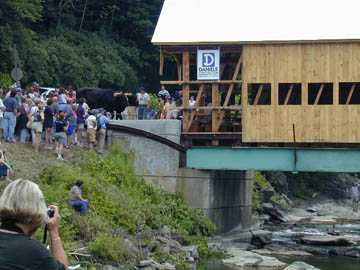 Mill Covered Bridge July 3, 2000