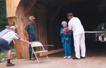 Mill Covered Bridge July 22, 2000