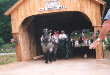 Mill Covered Bridge July 22, 2000