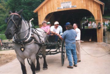 Mill Covered Bridge July 22, 2000