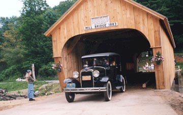 Mill Covered Bridge July 22, 2000