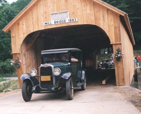 Mill Covered Bridge July 22, 2000