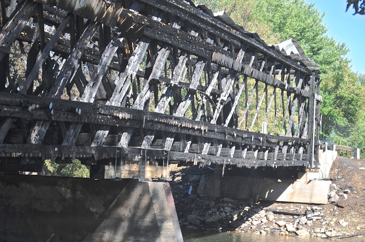 Salisbury Station Covered Bridge Lost