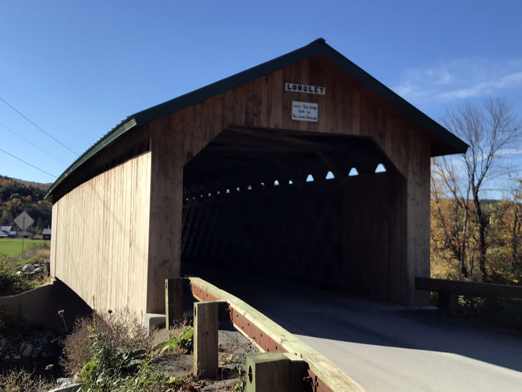 Longley covered bridge