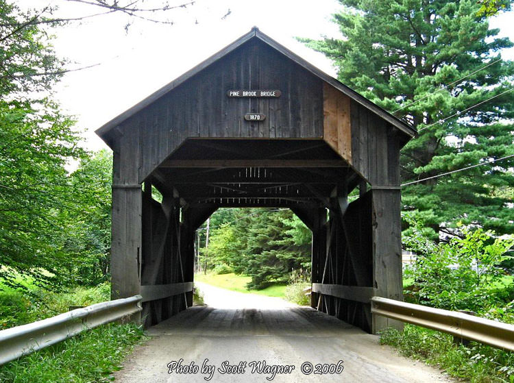 Pine Brook Covered Bridge