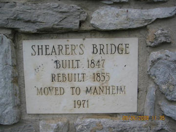 Shearer's Mill Bridge 38-36-31
