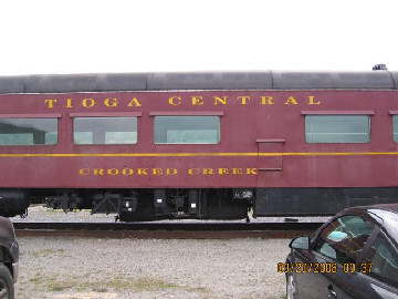 Tioga Central RR Passenger car