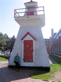 Liz & the St. John Replica Light House