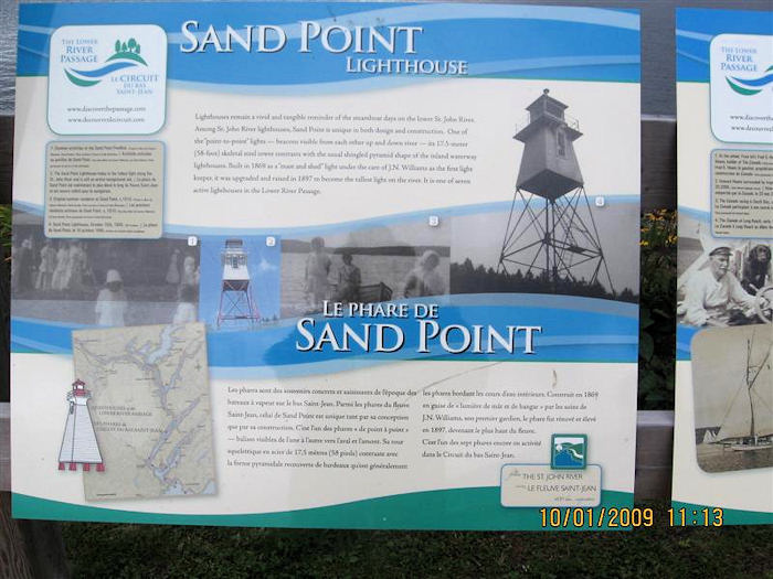 Sand Point Sign
