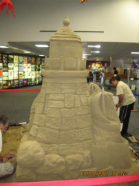 Sand Lighthouse, Newport Welcome Center