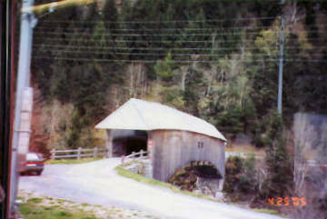 Rueun Covered Bridge S-10-12 over Vorderrhein R.