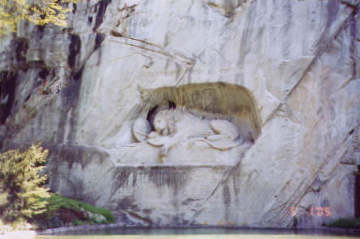 Dying Lion Monument