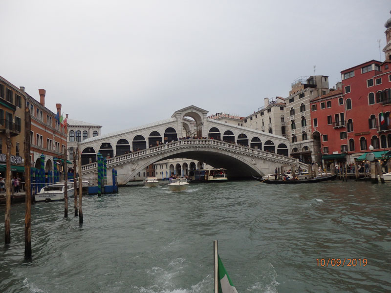 Rialto Bridge Photo by Tom Keating October 8, 2019