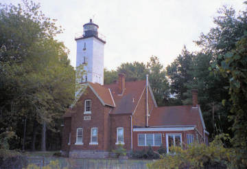 1812 lighthouse at Presque Isle