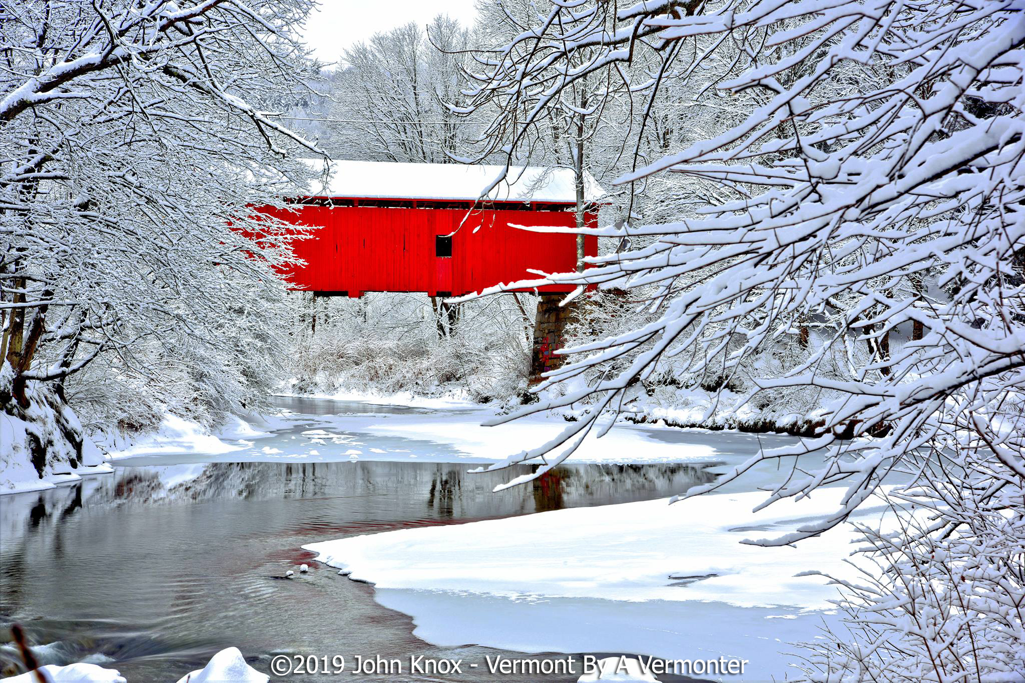 Northfield Falls Covered Bridge - John H. Knox