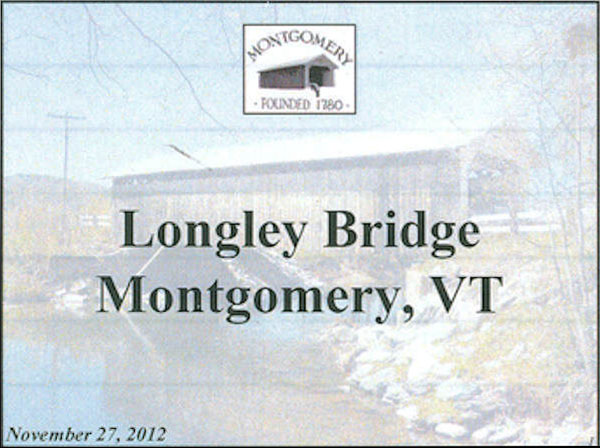 Longley Covered Bridge Powerpoint Page 1