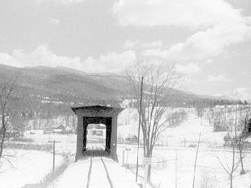 Unknown covered bridge from train 1