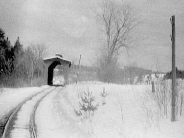 Unknown covered bridge from train 2